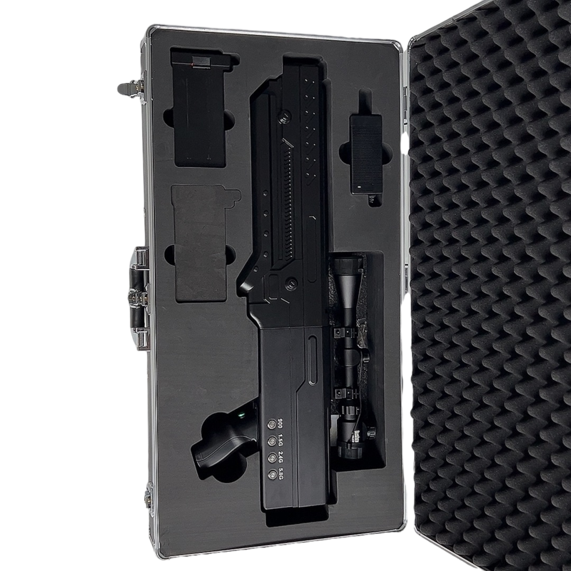  上城手持便携式枪型低空防御反制四通道B型